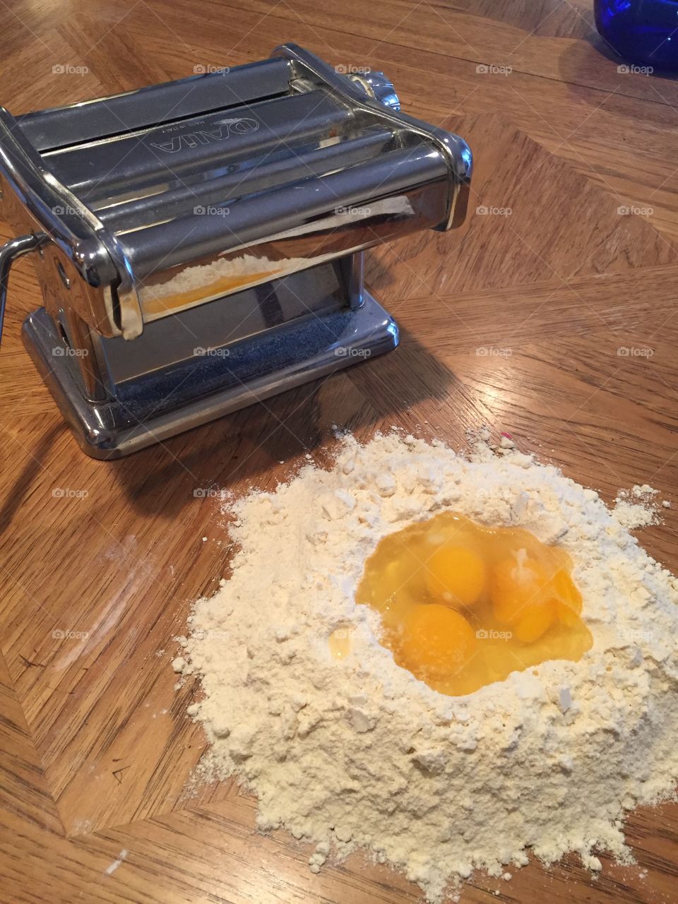 Get down and get messy! The best of the best homemade pasta!! Homemade pasta is a lot art!