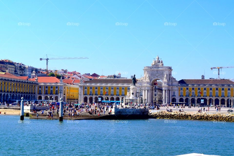 Praca do comercia in Portugal Lisbon 