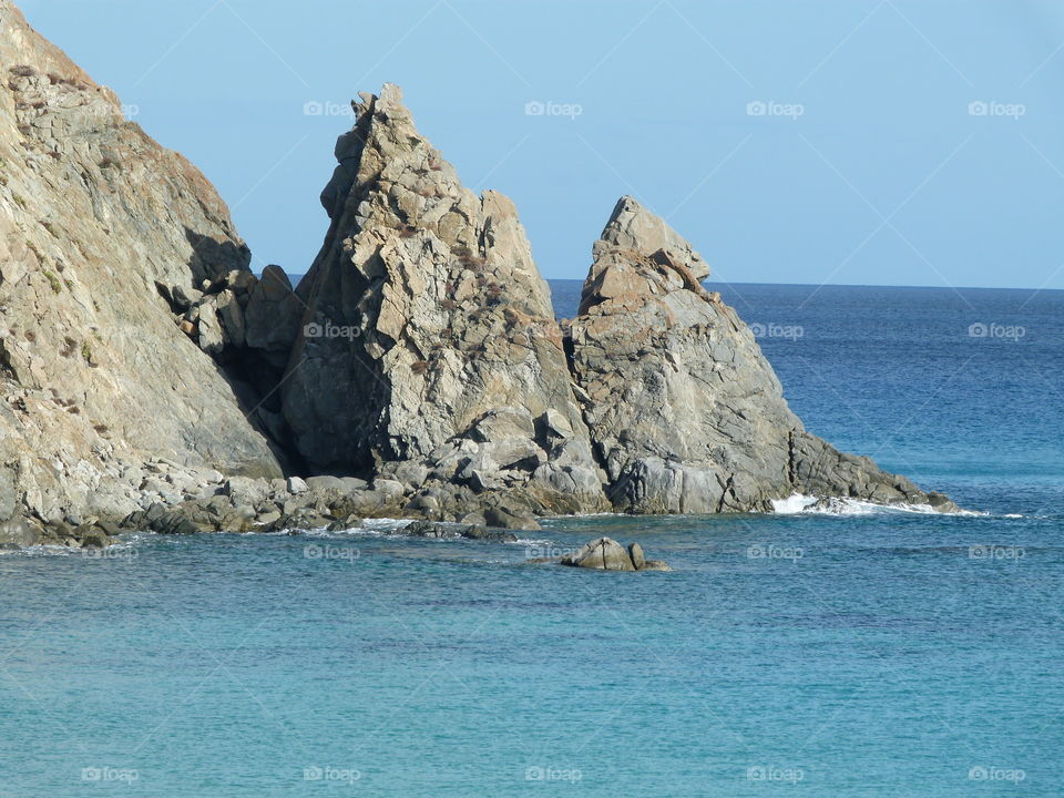 Sunday on Monte turno beach sardinia