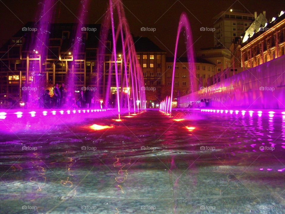 Fountain in Strasbourg, France