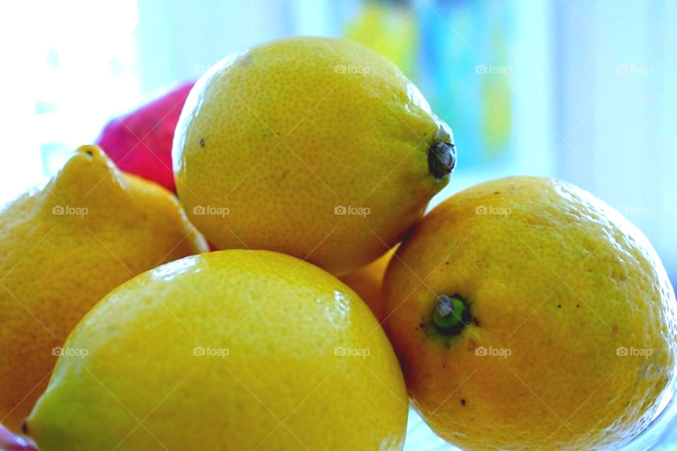 yellow macro colors lemon by merethe