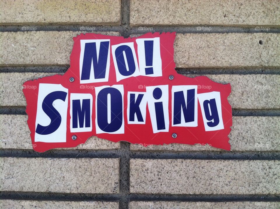 No Smoking!