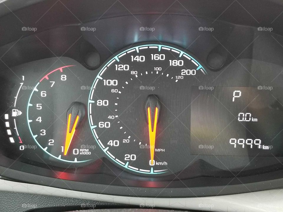 Dashboard Speedometer Odometer