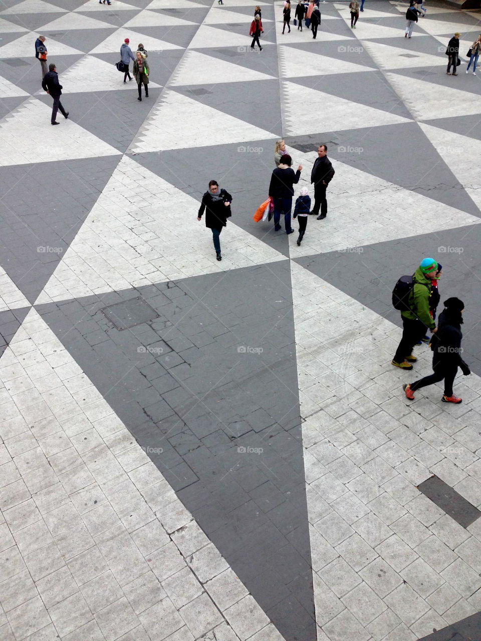 Stockholm, Sergels torg.
