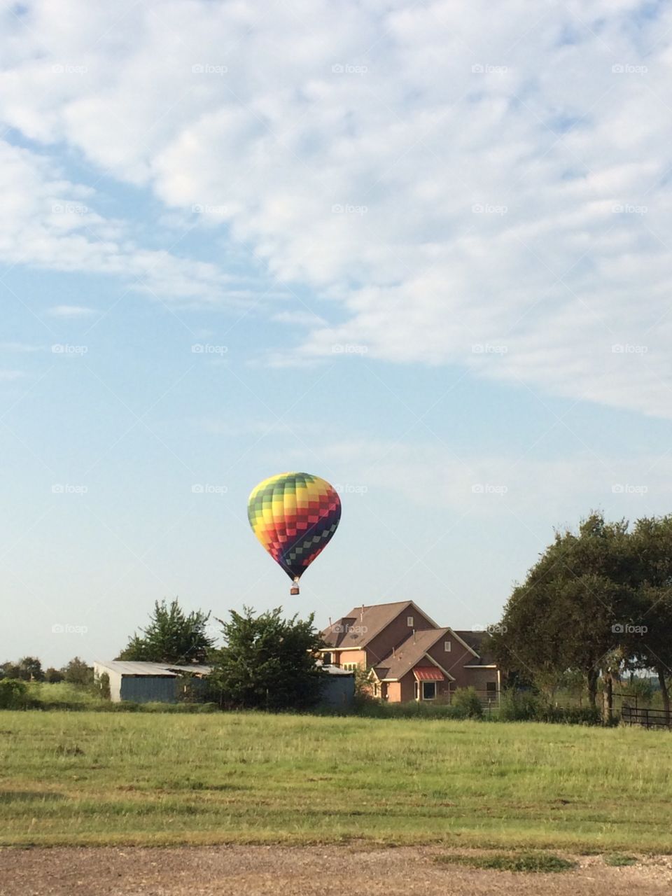 Hot air ballooning 