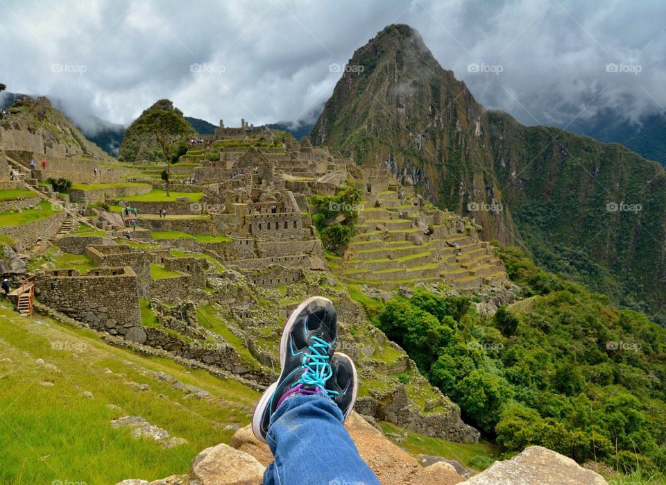 Living in the moment at Machu Picchu