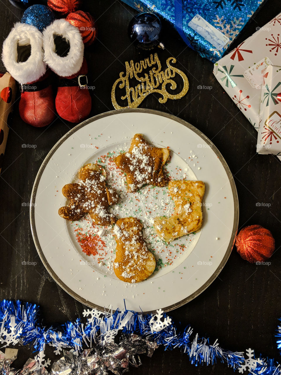 Preparing Snacks for Santa