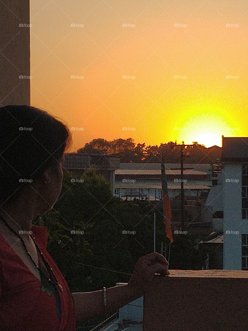 Spectacular view of Sunset