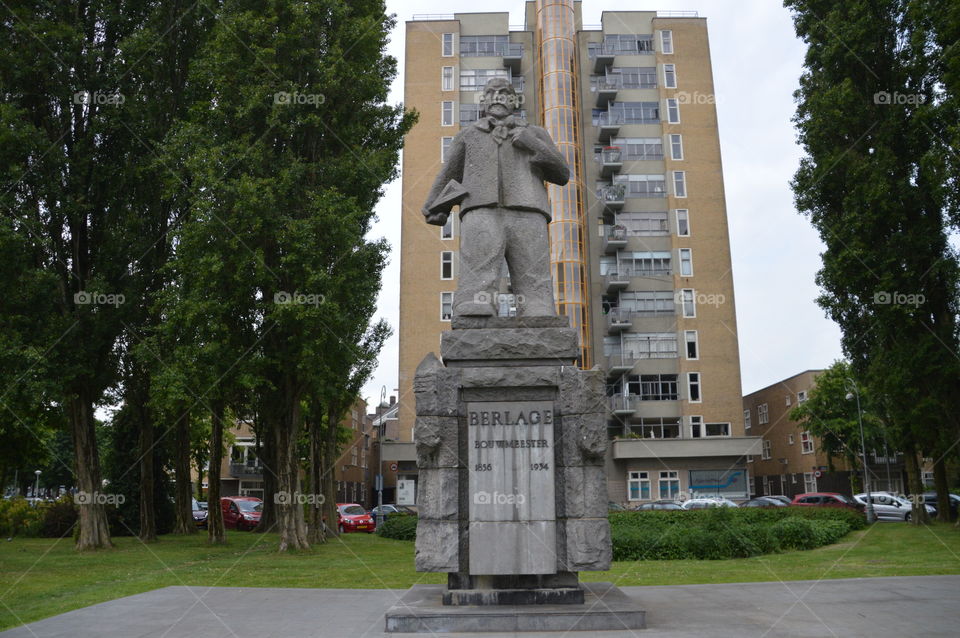 Statue Of The Architect Berlage