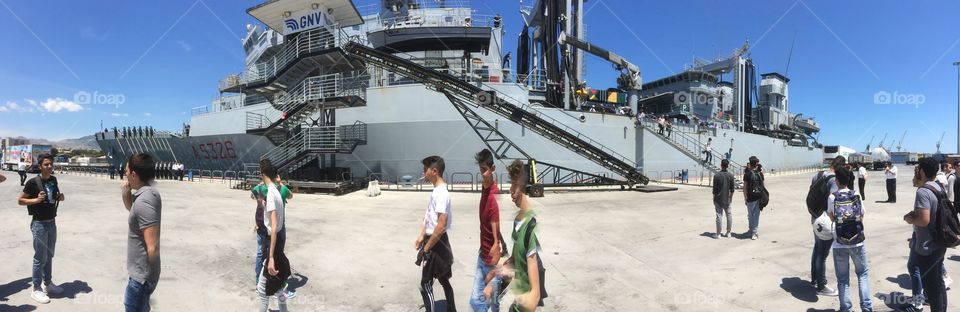 Event 2017, Italian military ship 
