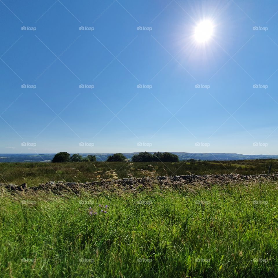 Yorkshire on a sunny day