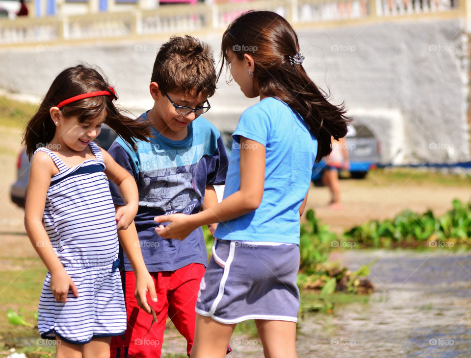 Renata, Gabriel and Mariana