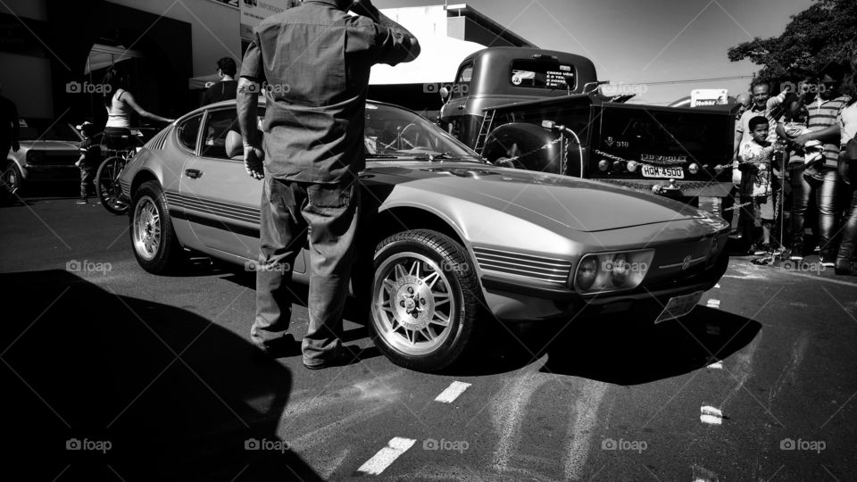 Veículo de antigamente.