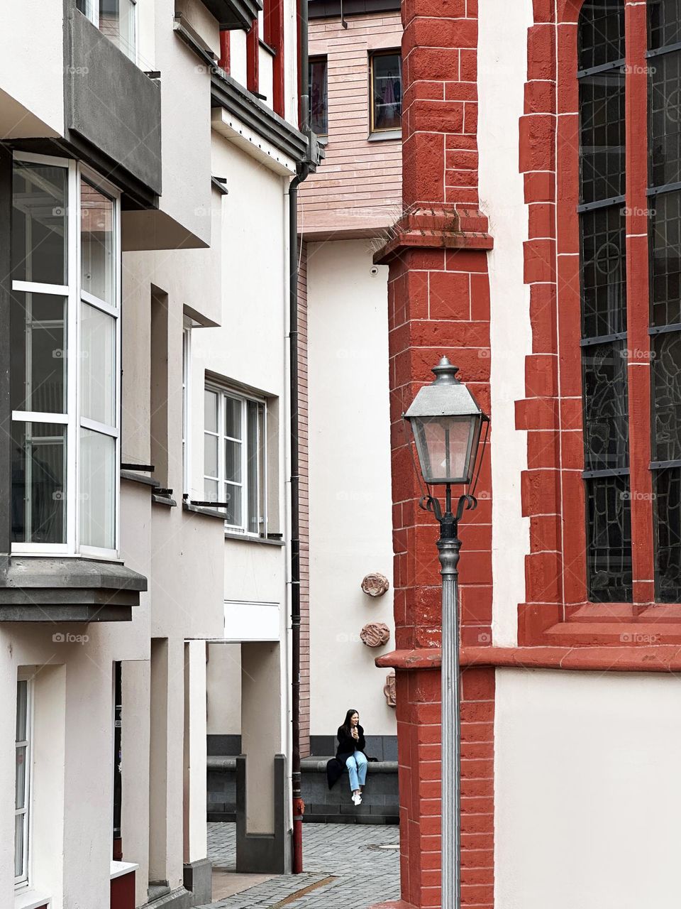 Bright and colorful boost travel street 