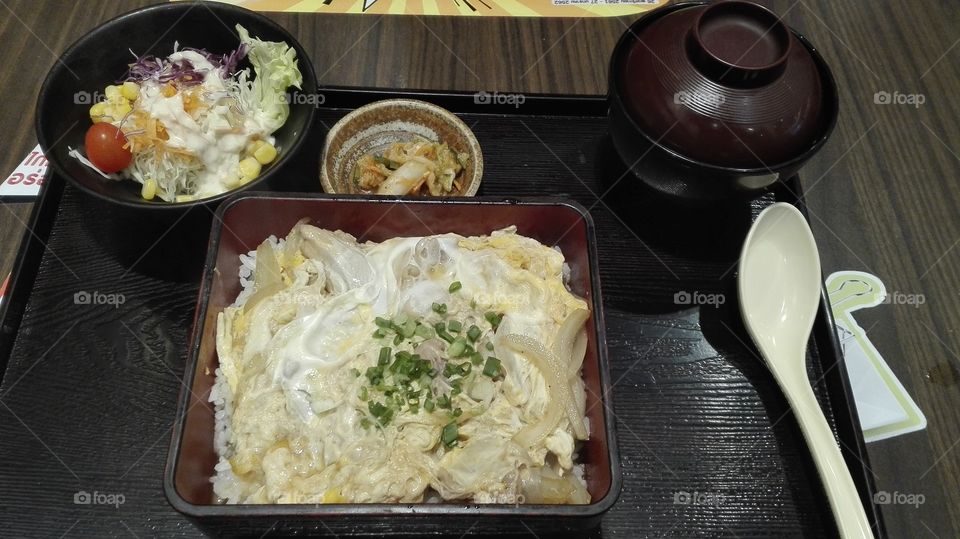 Japanese bento food