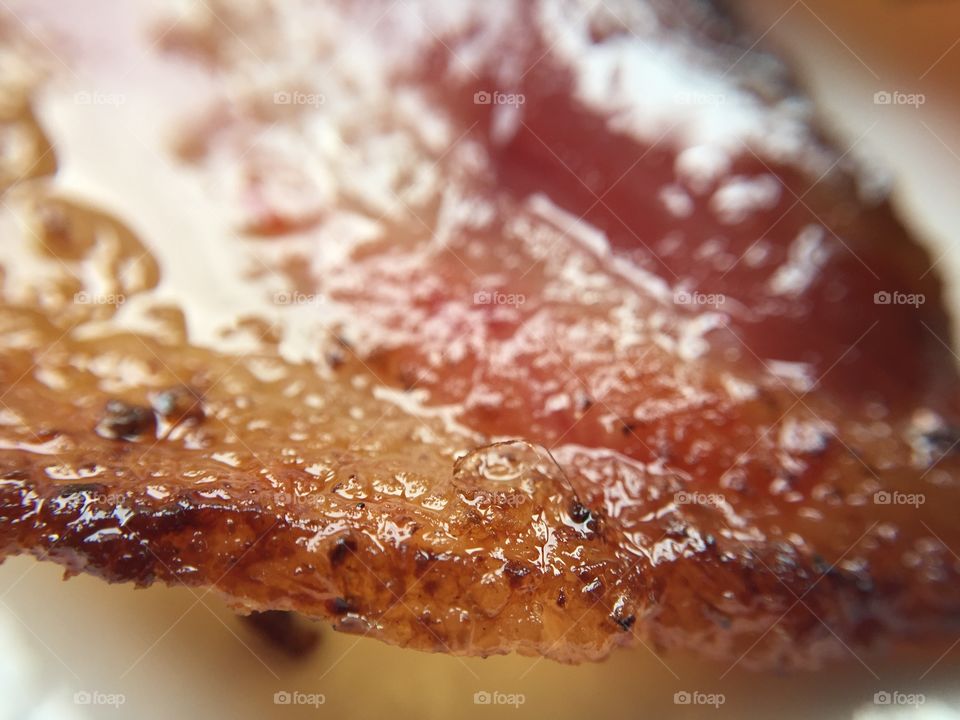 Close up of bacon 