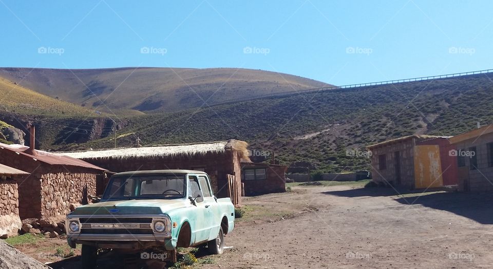 Landscape in Village of the Atacama