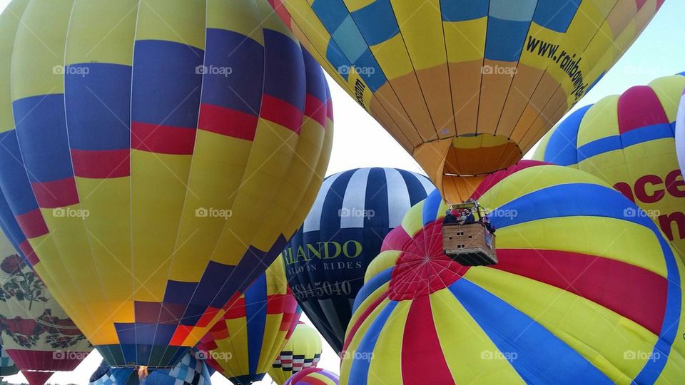Balloons In Flight