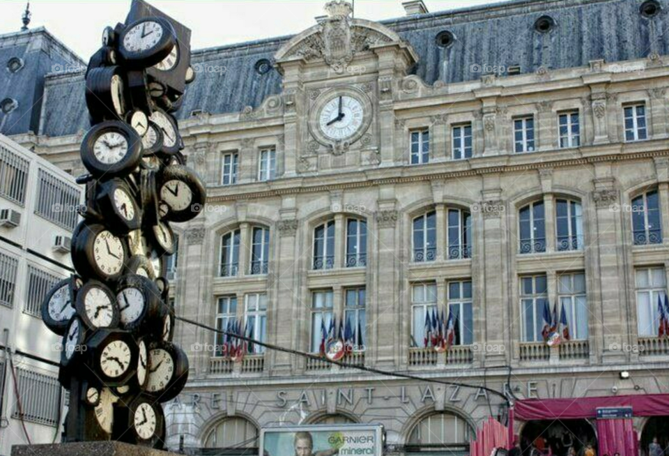 Saint lazare Paris France