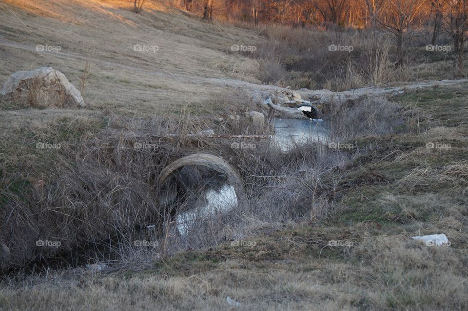 Drainage ditch