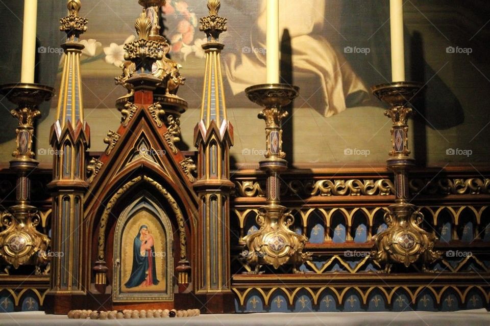 Marian altar