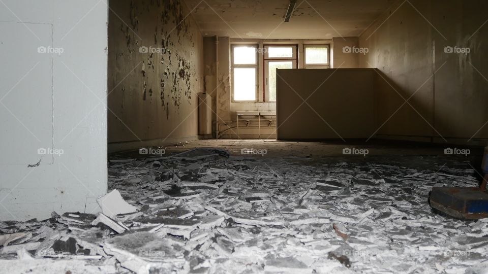 Devastated room