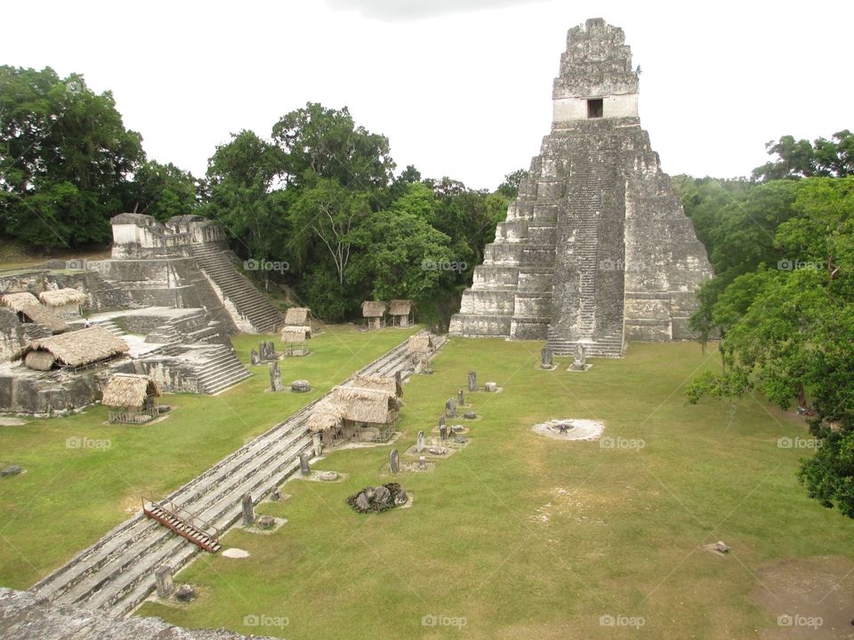 Tikal Mayan ruins 