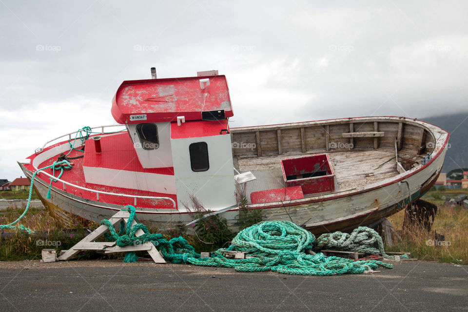 Abandoned boat