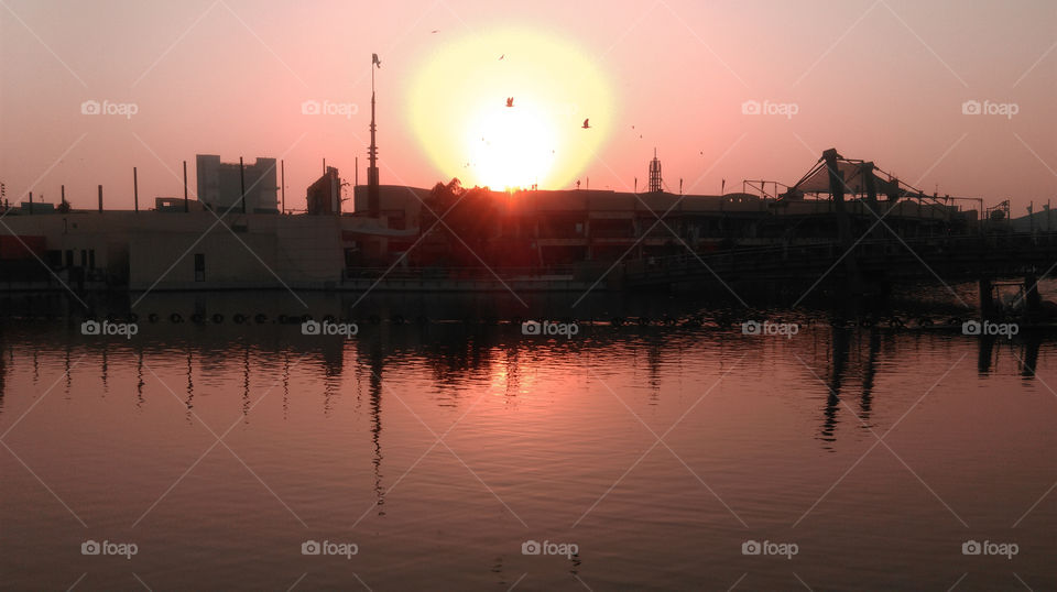 Reddish Sunrise