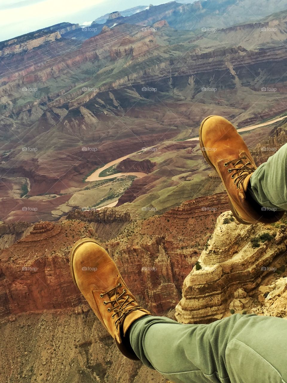 On the grand canyon 