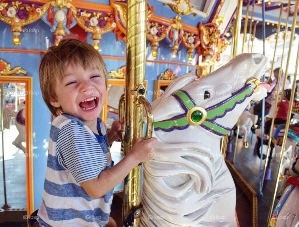 Carousel, Carnival, Child, Fairground, Fun