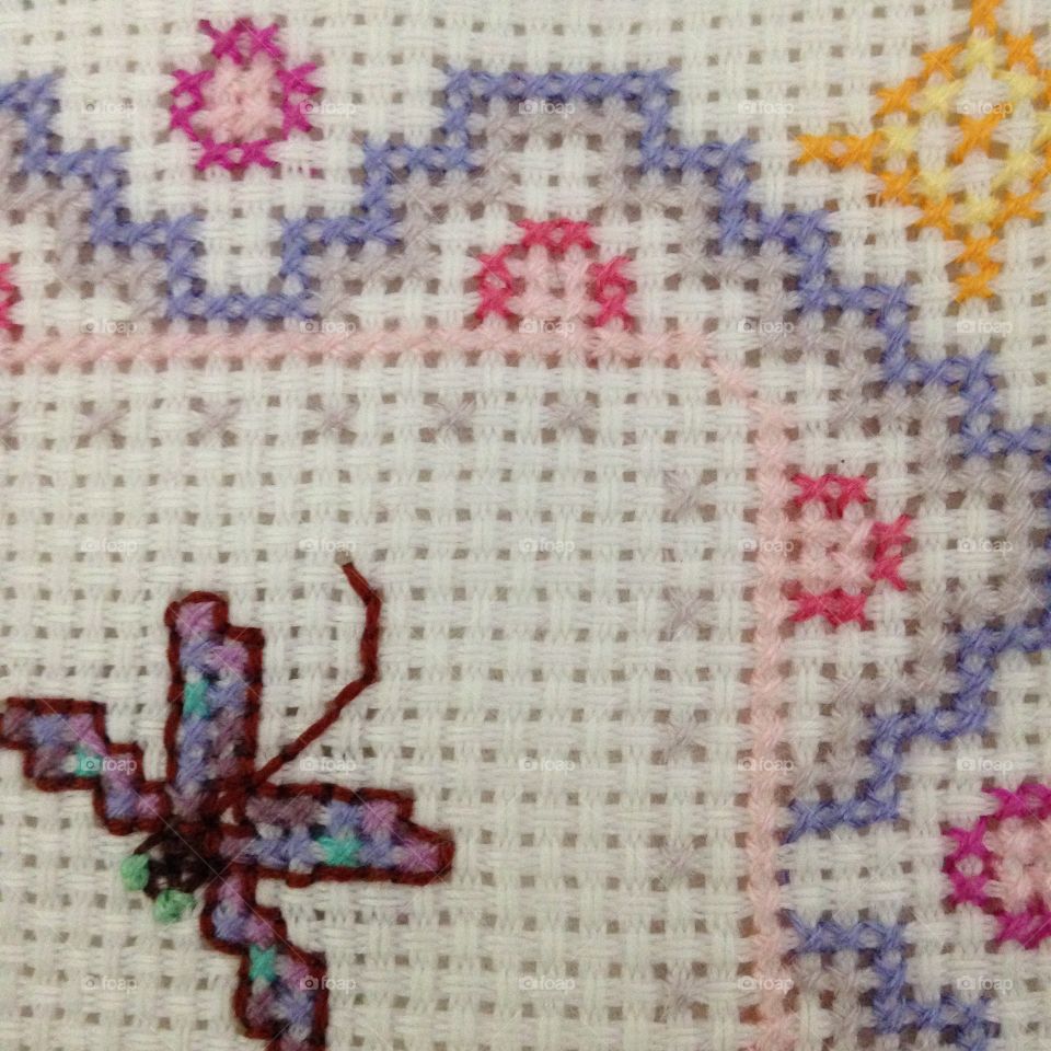 Cross-stitch as a hobby 