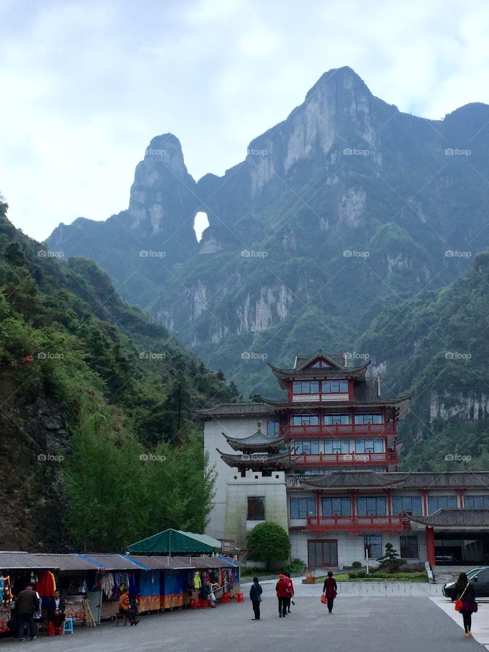 Foot of Tianmen Mountain
Zhangjiajie, Hunan, China 