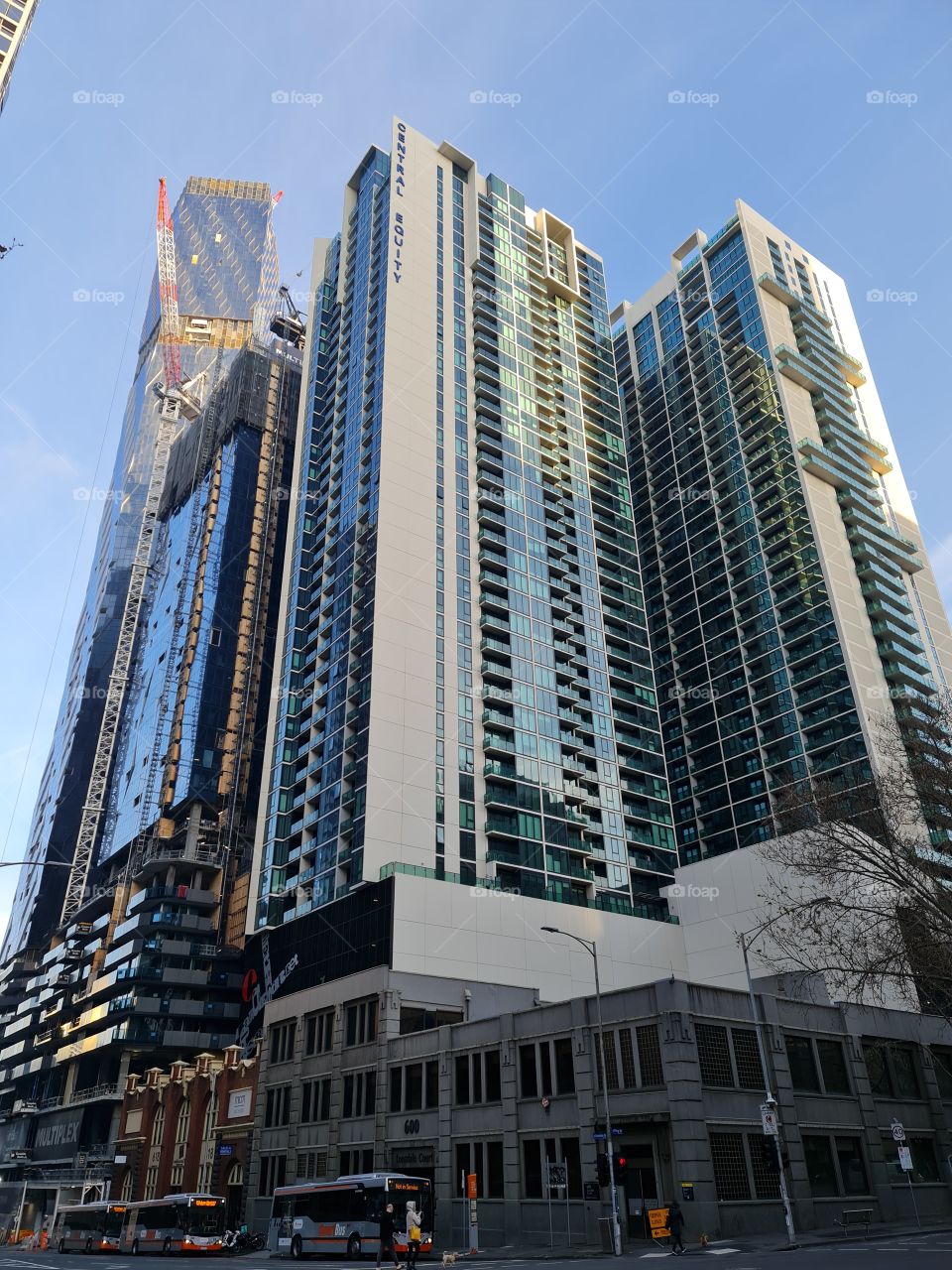 The Skyscrapers just keep getting fatter in Melbourne CBD Australia!!