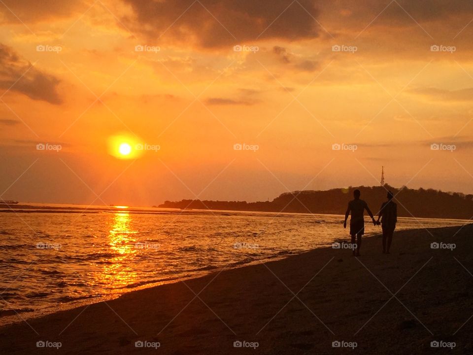 Lombok sunset