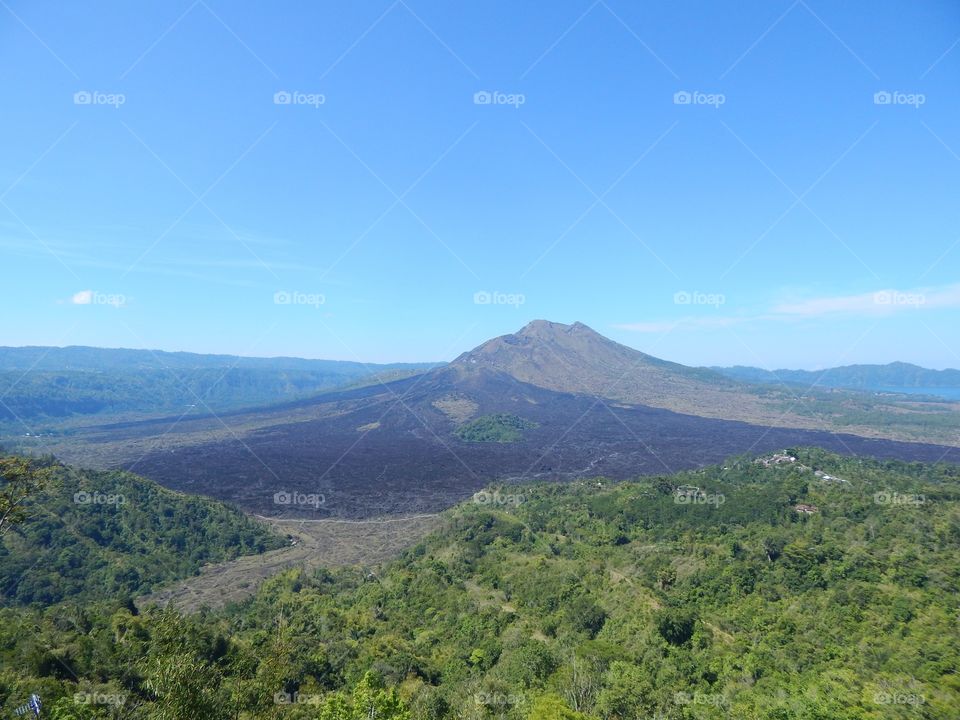 Volcano Landscape, Bali