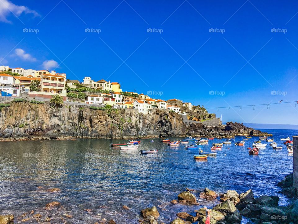 Madeira Island - Câmara de Lobos bay - Portugal