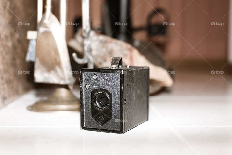 old, vintage Agfa photocamera