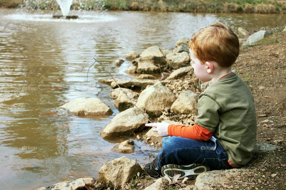 Child, Water, Nature, River, Outdoors
