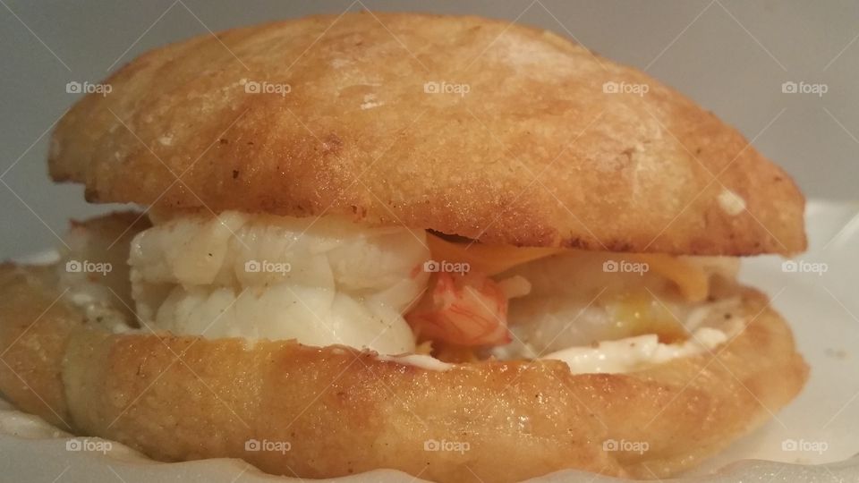 Ciabatta and Prawns