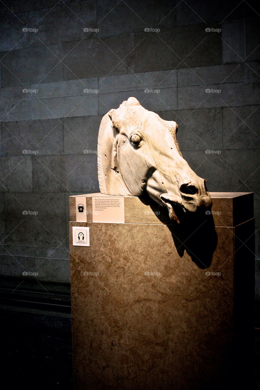 london statue museum horse by steftsantilas