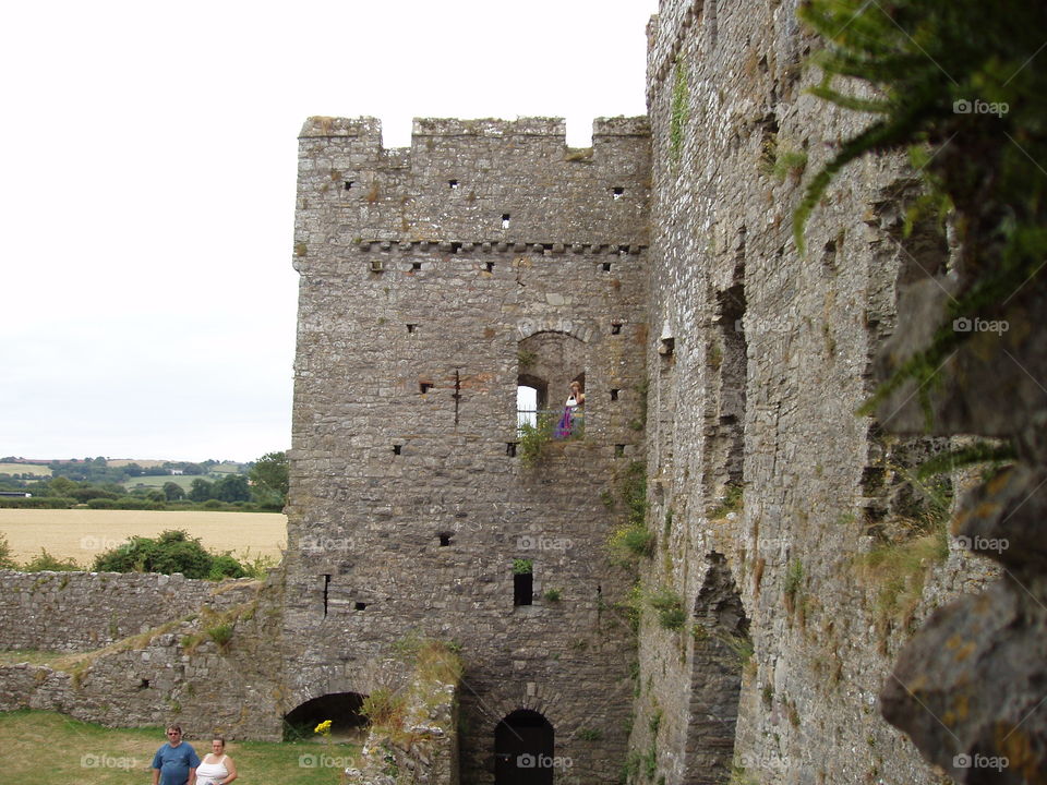 Laugharne castle