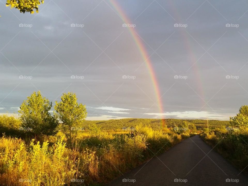 the road to the rainbow