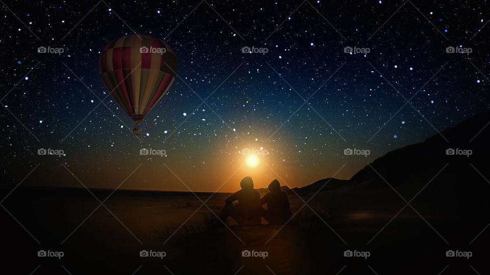 Beautiful View of sunset 🌇 🌇 🌇 .