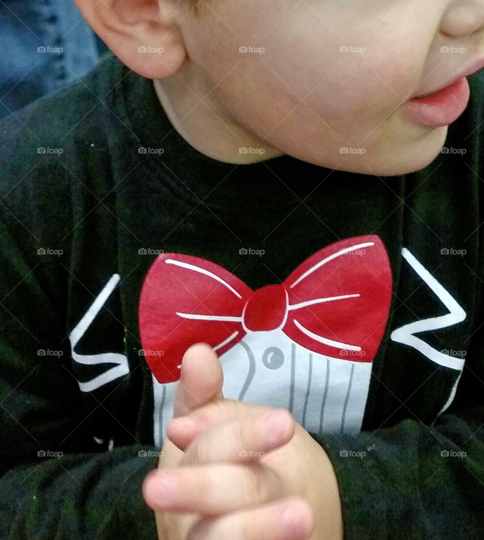 Bow Tie. Red Bow Tie 