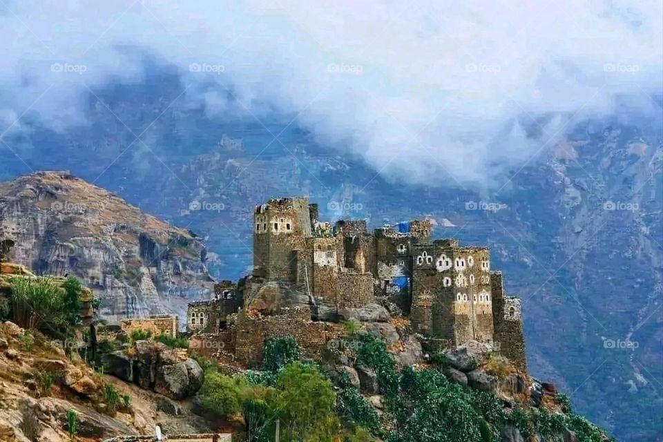 A very beautiful picture, and there is no better picture than it. There is no better picture of green herbs and colorful, red and white roses than it. Glory be to God, the natural and picturesque view, and there is no more