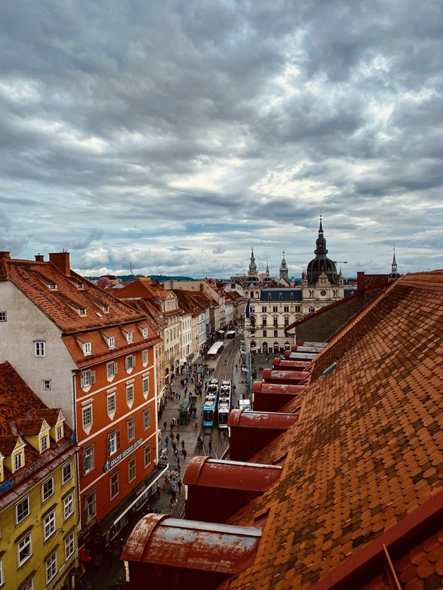 Rainy days in Graz