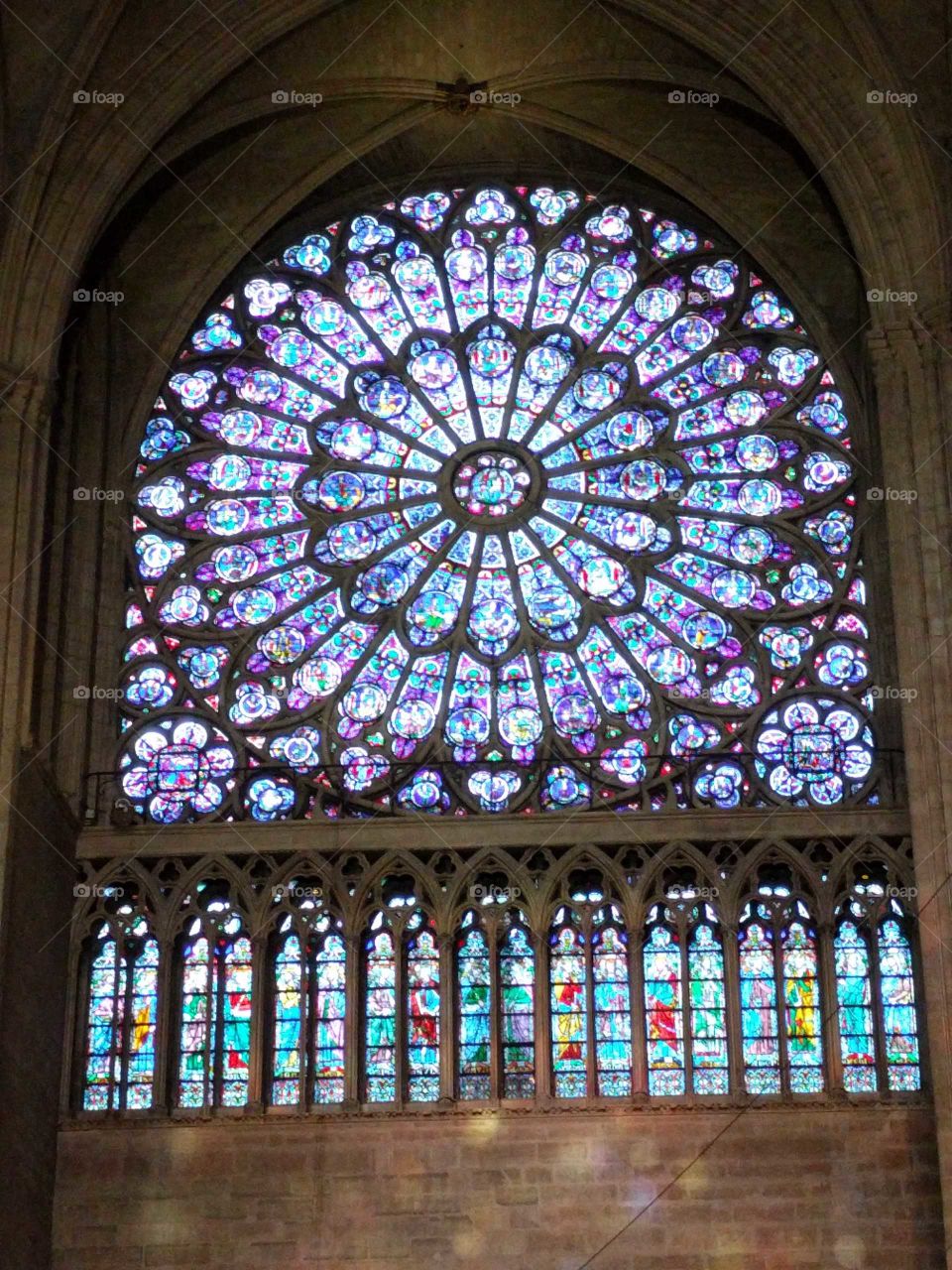 Stained glass in Paris