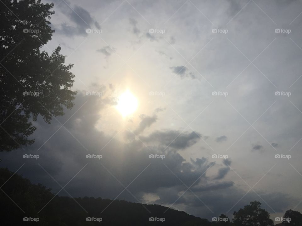 Landscape, Sun, Sunset, Sky, Dawn