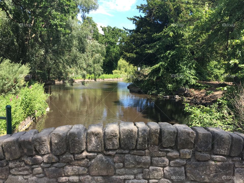 A walk over the bridge 